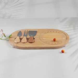 Popular products kitchen gadget cheese board cheese knife set