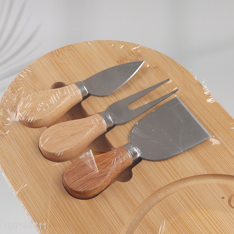 Popular products kitchen gadget cheese board cheese knife set