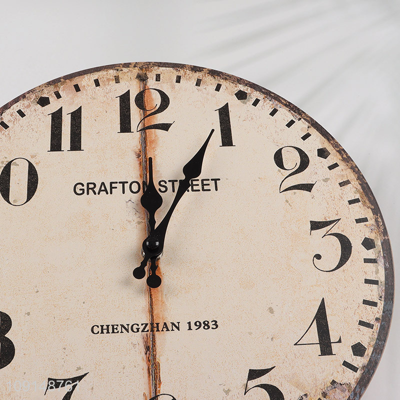 New arrival retro style round wall clock wall hanging clock