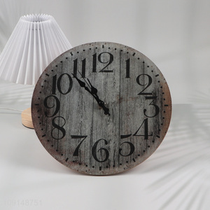 Factory price round living room decor wall clock for sale