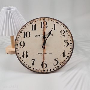 New arrival retro style round wall clock wall hanging clock