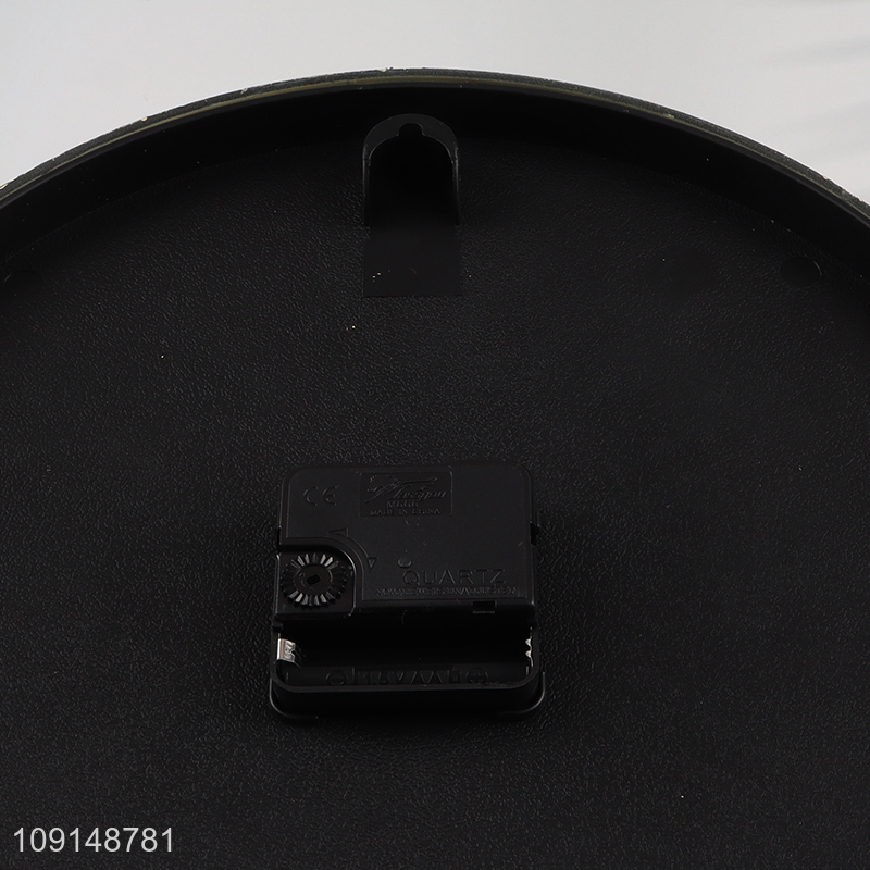 Low price round living room decor wall clock wall hanging clock