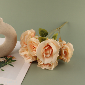 Factory Price Artificial Flower Bouquet Fake Flower for Home Wedding Decor