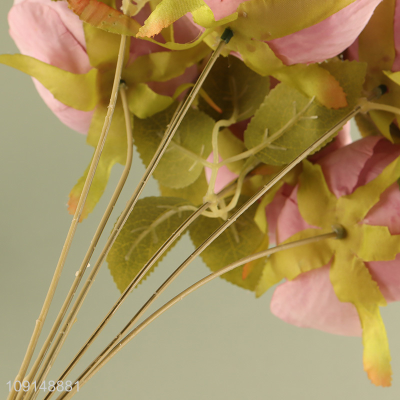 High Quality Artificial Flower Bouquet Fake Flower for Garden Patio Decor