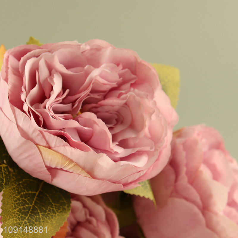 High Quality Artificial Flower Bouquet Fake Flower for Garden Patio Decor