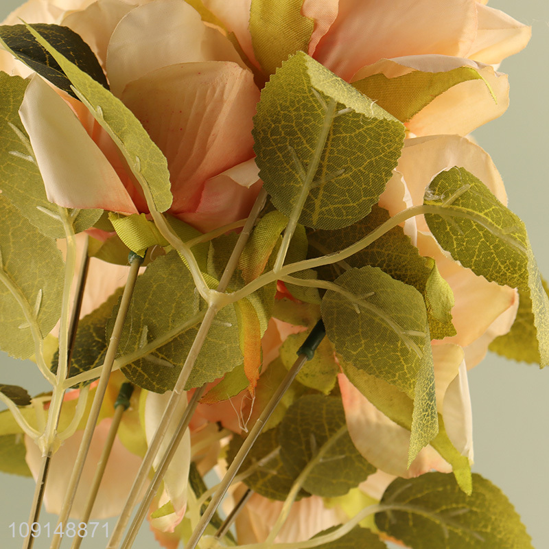 New Arrival Artificial Flower Bouquet Fake Flower Realistic Faux Flower