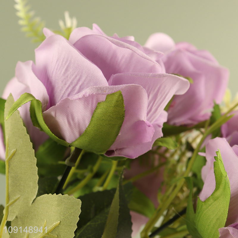 China Wholesale Artificial Flower Fake Flower for Wedding Table Centerpieces