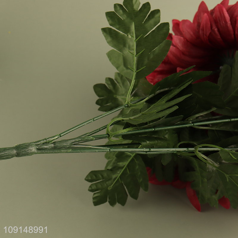 Good Quality Artificial Flower Bouquet Fake Flower for Garden Patio Decor