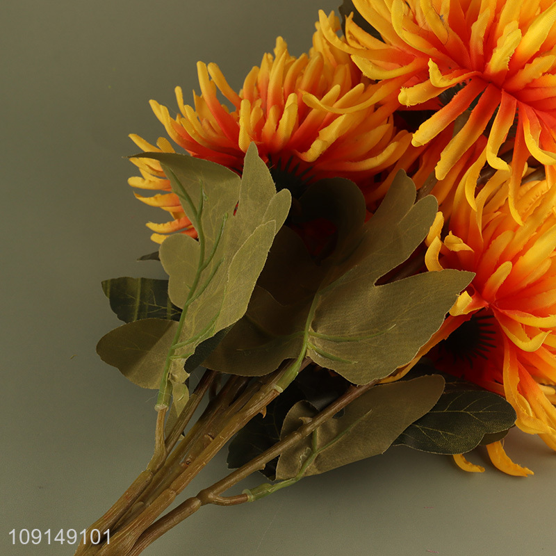 Hot Selling Artificial Flower Bouquet Fake Flower for Garden Patio Decor