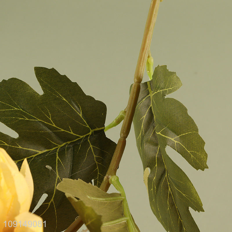 Good Quality Artificial Flower Bouquet Fake Flower for Home Wedding Decor