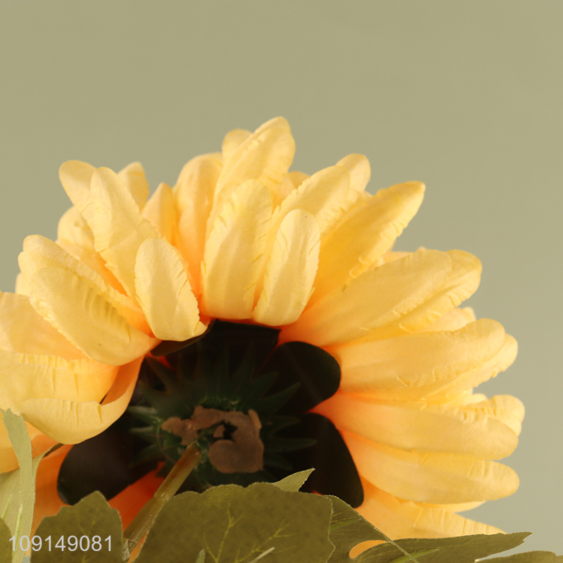 Good Quality Artificial Flower Bouquet Fake Flower for Home Wedding Decor