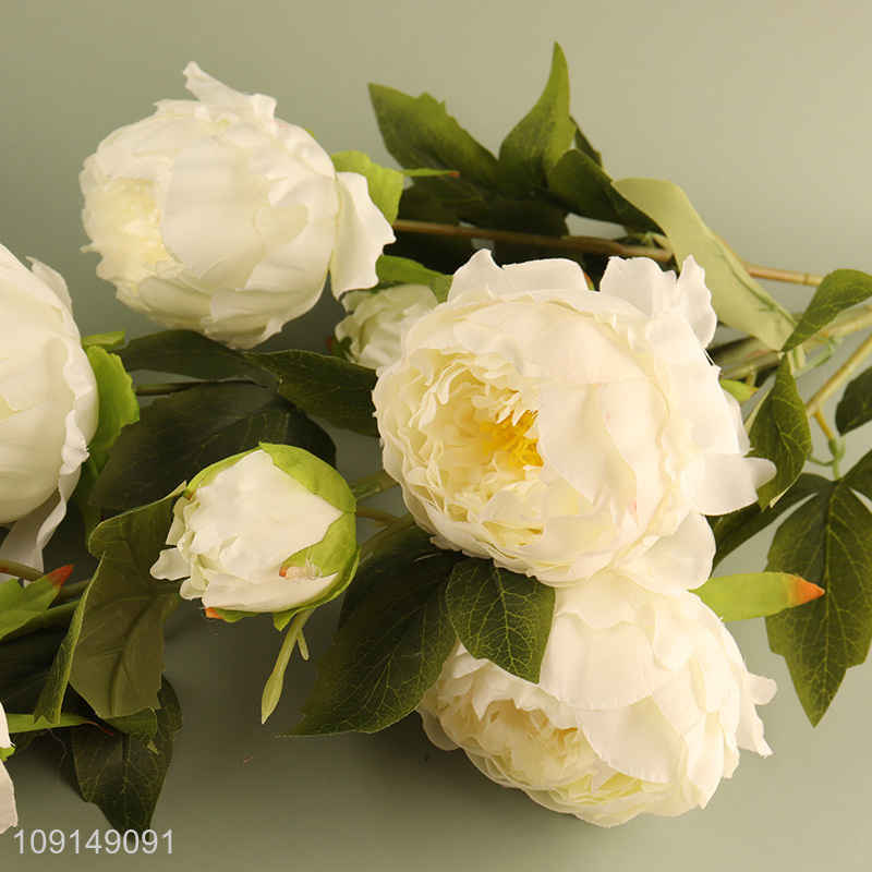 China Imports Artificial Flower Bouquet Fake Flower Realistic Faux Flower