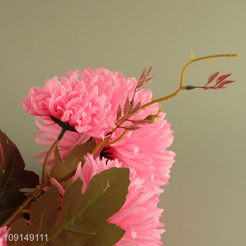 Factory Supply Artificial Flower Fake Bouquet Realistic Faux Flower Bouquet