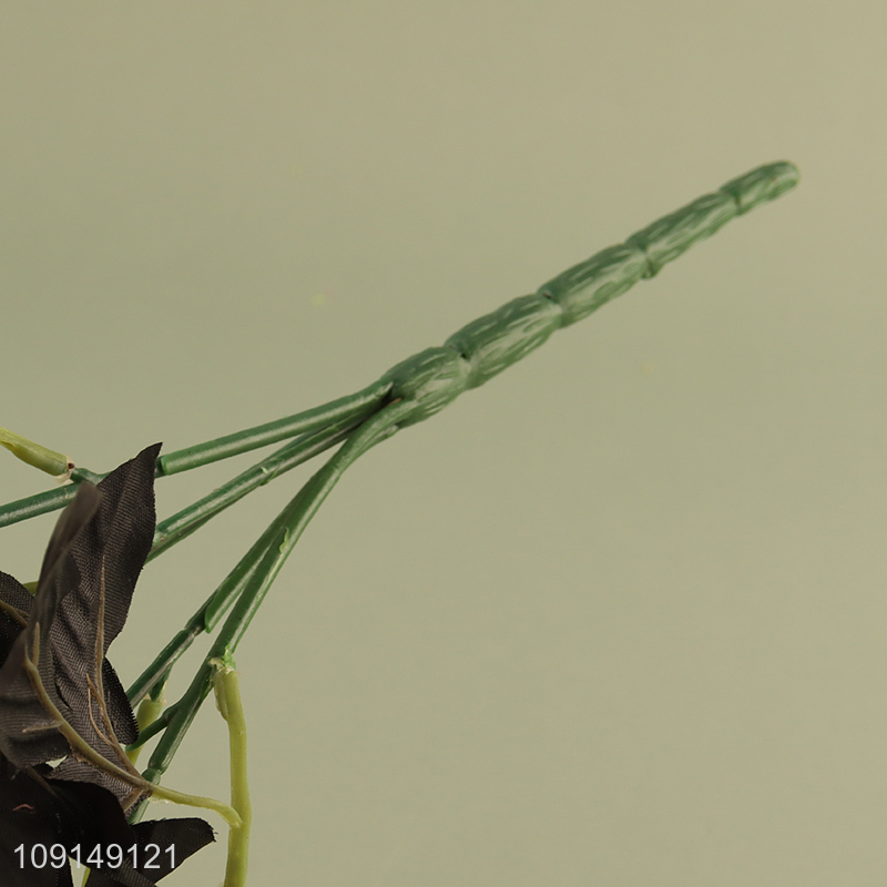 China Wholesale Artificial Flower Bouquet Fake Flower for Wedding Party Decor