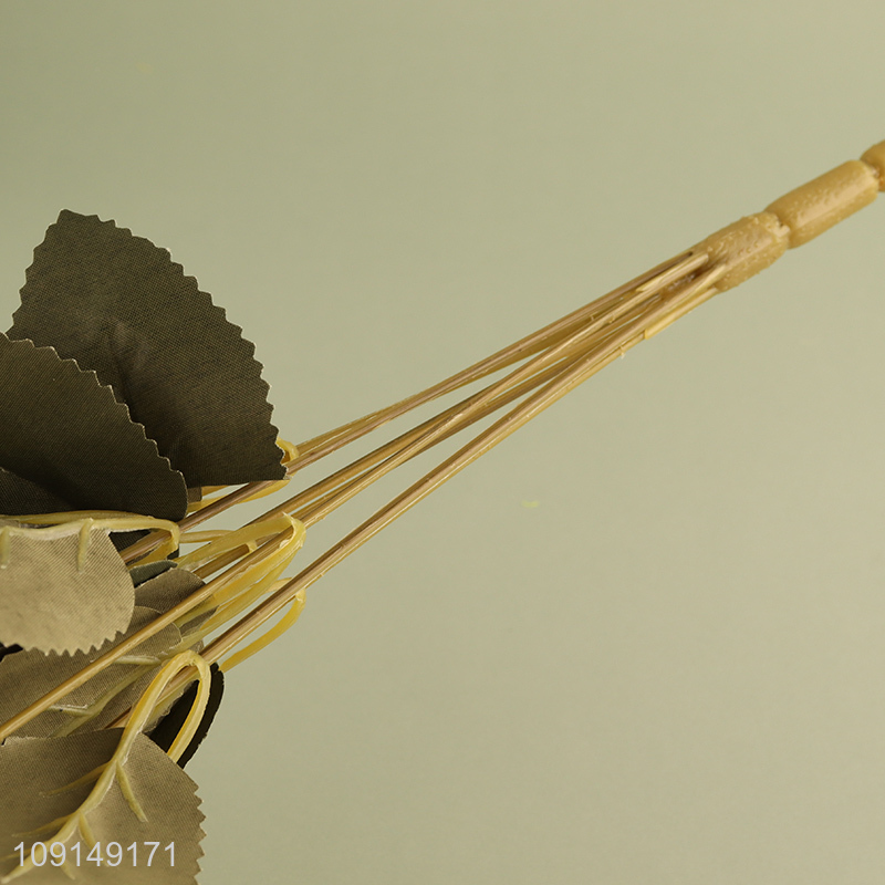 Good Quality Artificial Flower Fake Flower Bouquet Faux Flower with Stem