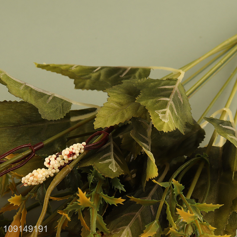 Hot Selling Artificial Flower Bouquet Fake Flower for Home Wedding Decor