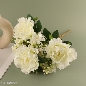 Factory Price Artificial Flower Fake Bouquet Realistic Faux Flower Bouquet