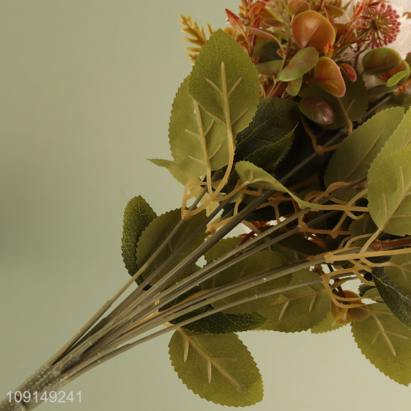 High Quality Artificial Flower Bouquet Fake Flower for Indoor Outdoor Decor