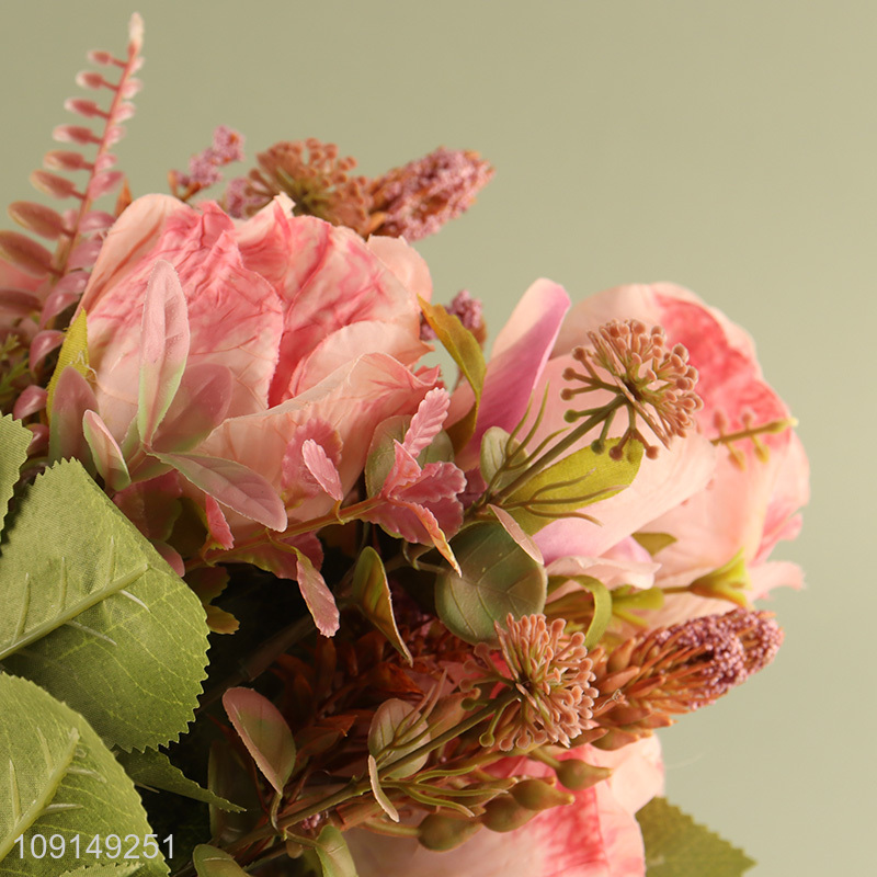 New Product Artificial Flower Realistic Flower for Wedding Home Decoration