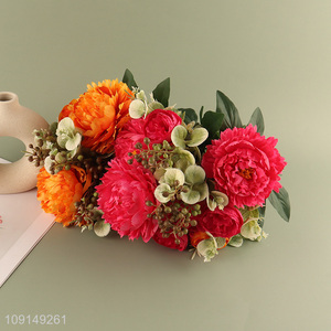 Good Quality Artificial Flower Fake Plant for Home Office Table Centerpieces