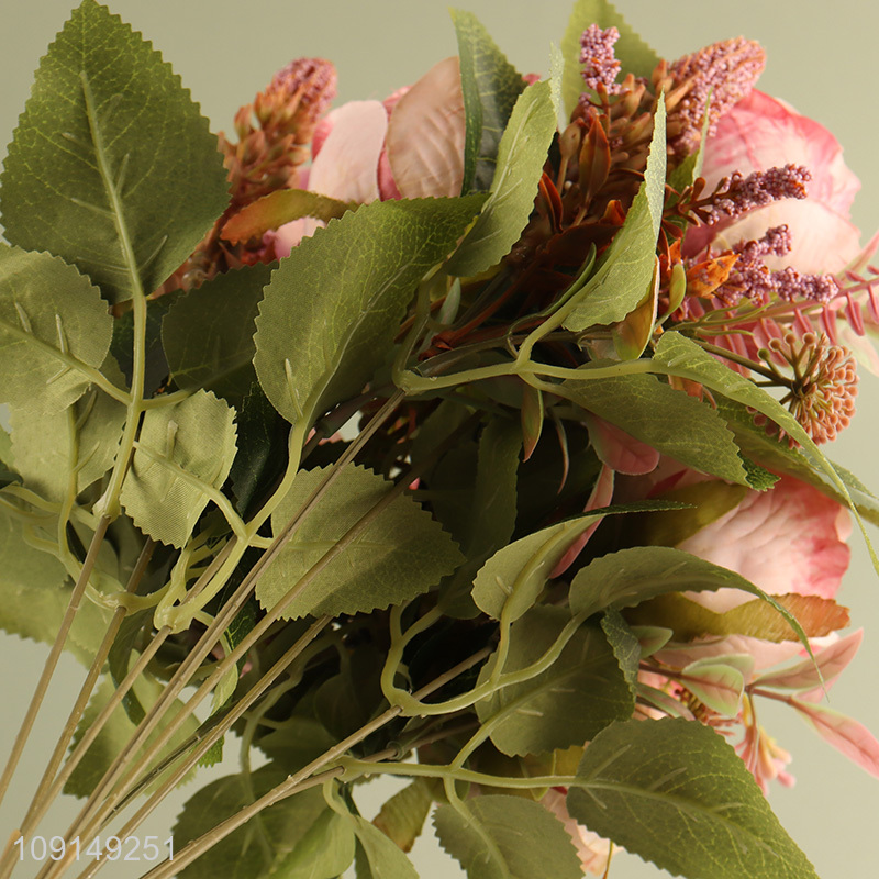 New Product Artificial Flower Realistic Flower for Wedding Home Decoration