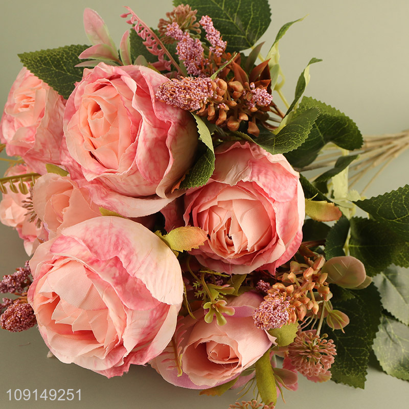 New Product Artificial Flower Realistic Flower for Wedding Home Decoration