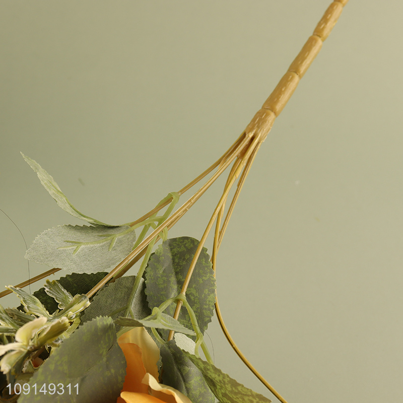 Factory Price Artificial Flower Bouquet Fake Flower Realistic Faux Flower