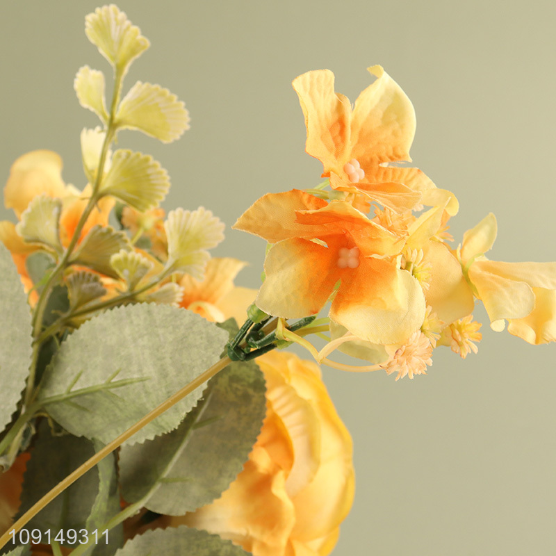 Factory Price Artificial Flower Bouquet Fake Flower Realistic Faux Flower