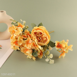Factory Price Artificial Flower Bouquet Fake Flower Realistic Faux Flower
