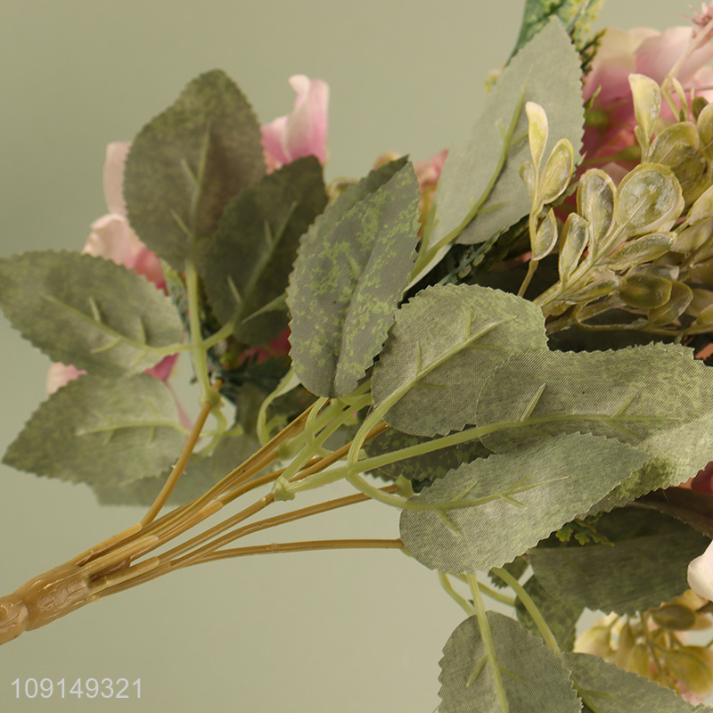 New Arrival Artificial Flower Bouquet Fake Flower for Garden Patio Decor