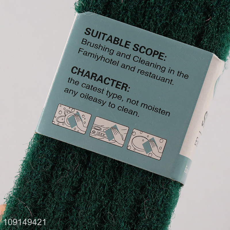 New Arrival 5 Pieces Scouring Pads Scrub Pads Dish Scrubbers for Kitchen BBQ