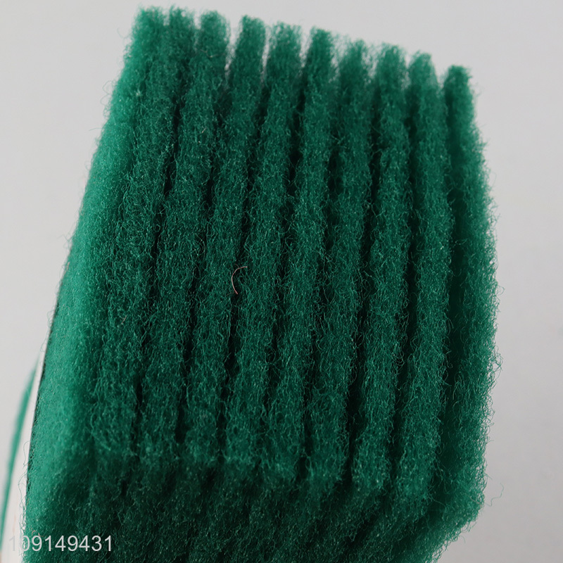 China Imports 10 Pieces Heavy Duty Scouring Pads Non-Scratch Dish Scrubbers