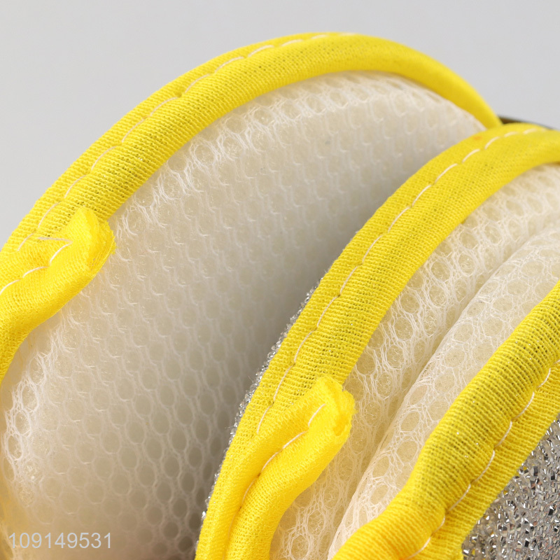 Factory Price 3PCS Round Oil Free Cleaning Sponges Multipurpose Sponge Scourers