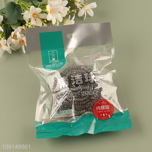 Good Quality 1 Pack Heavy Duty Steel Wool Scrubbers for Cleaning Dishes Pans