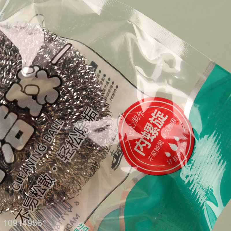 Good Quality 1 Pack Heavy Duty Steel Wool Scrubbers for Cleaning Dishes Pans