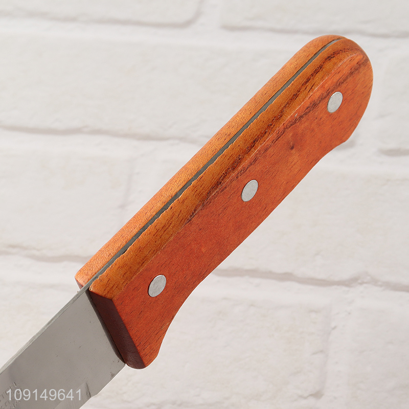 Hot Selling 7 Inch Stainless Steel Kitchen Knife Chef Knife with Wooden Handle