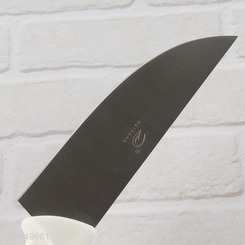 Online Wholesale 7 Inch Plastic HandleStainless Steel Kitchen Knife Butcher Knife