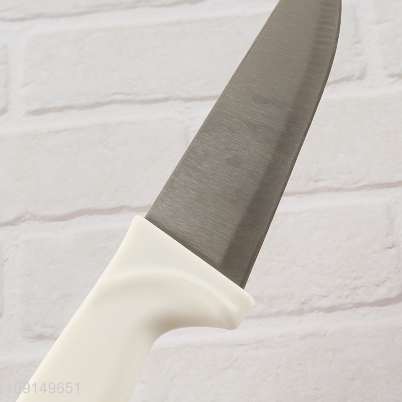 Wholesale 6 Inch Plastic Handle Stainless Steel Kitchen Knife Meat Cutting Knife