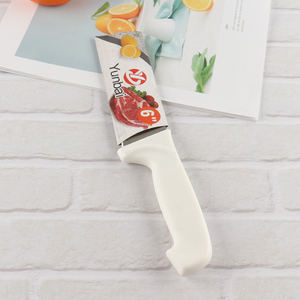 Wholesale 6 Inch Plastic Handle Stainless Steel Kitchen Knife Meat Cutting Knife
