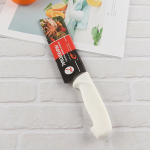 Online Wholesale 7 Inch Plastic Handle Stainless Steel Kitchen Knife Butcher Knife