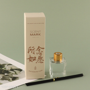 Hot Selling 50ml Reed Diffuser Set Home Fragrance for Living Room Decor