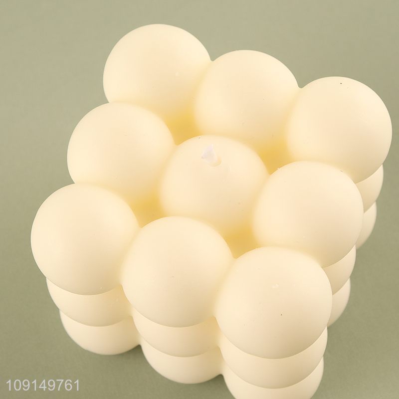 Hot Selling 125g Bubble Candle Scented Candle Cube Paraffin Wax Candle