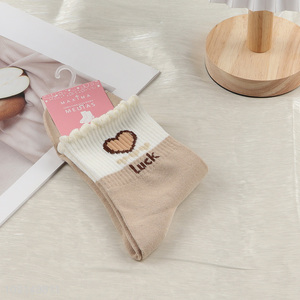 Hot products breathable cotton women princess ruffle socks for sale