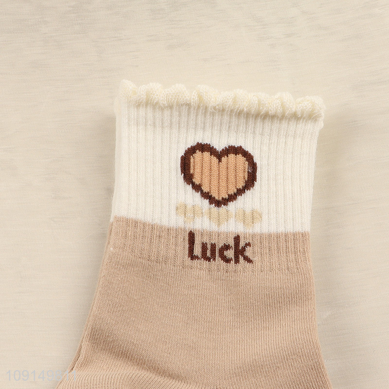 Hot products breathable cotton women princess ruffle socks for sale