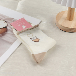 Most popular cotton comfortable girls princess ruffle socks fashion socks