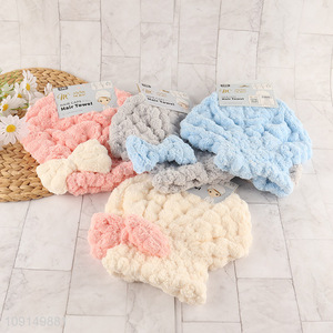 New Product Coral Fleece Hair Towel Wrap for Women All Hair Types