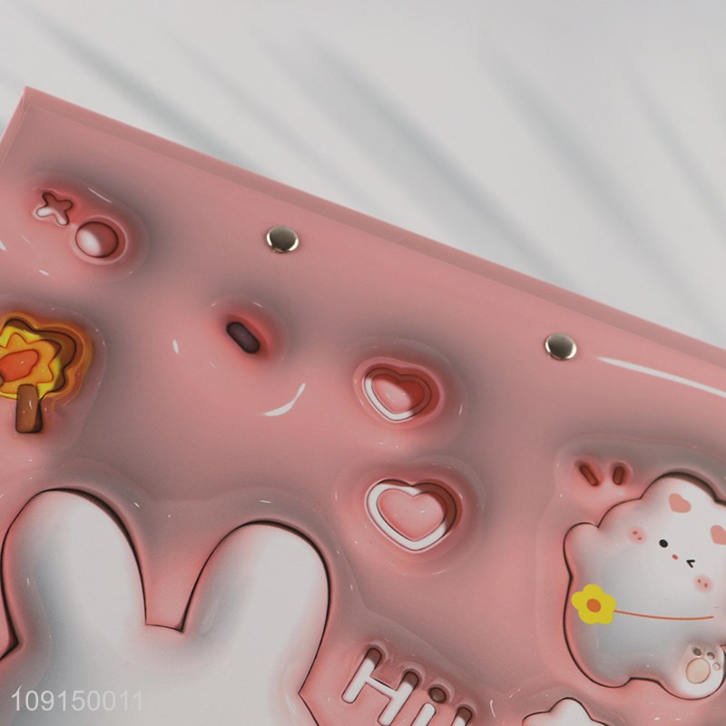 New Product A4 Cartoon Printed MDF Clip Board for School Classroom Student