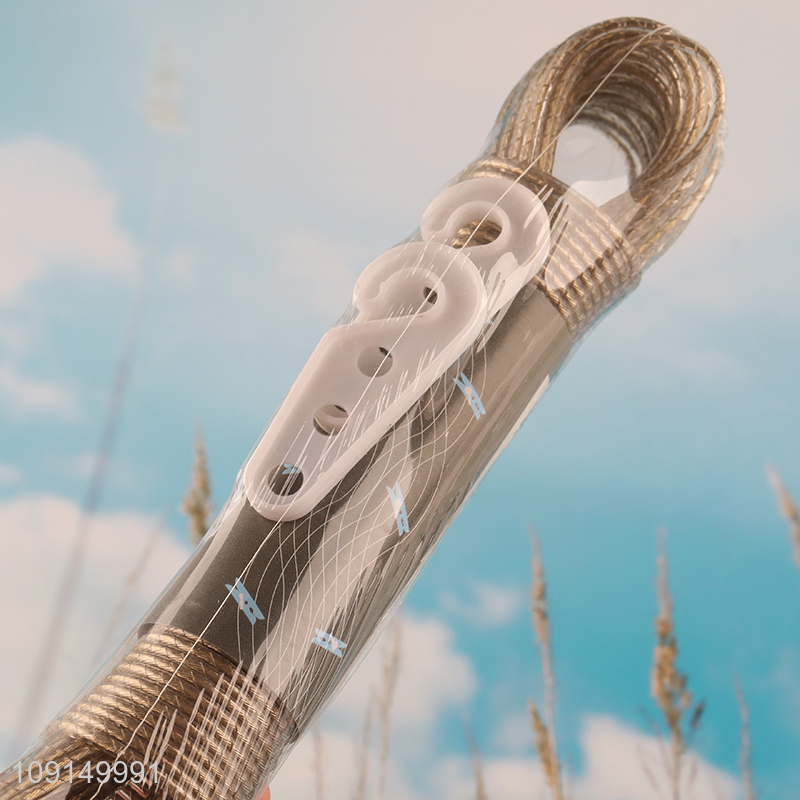 Wholesale 20m Plastic Clothesline Plastic Washing Line for Indoor Outdoor Use