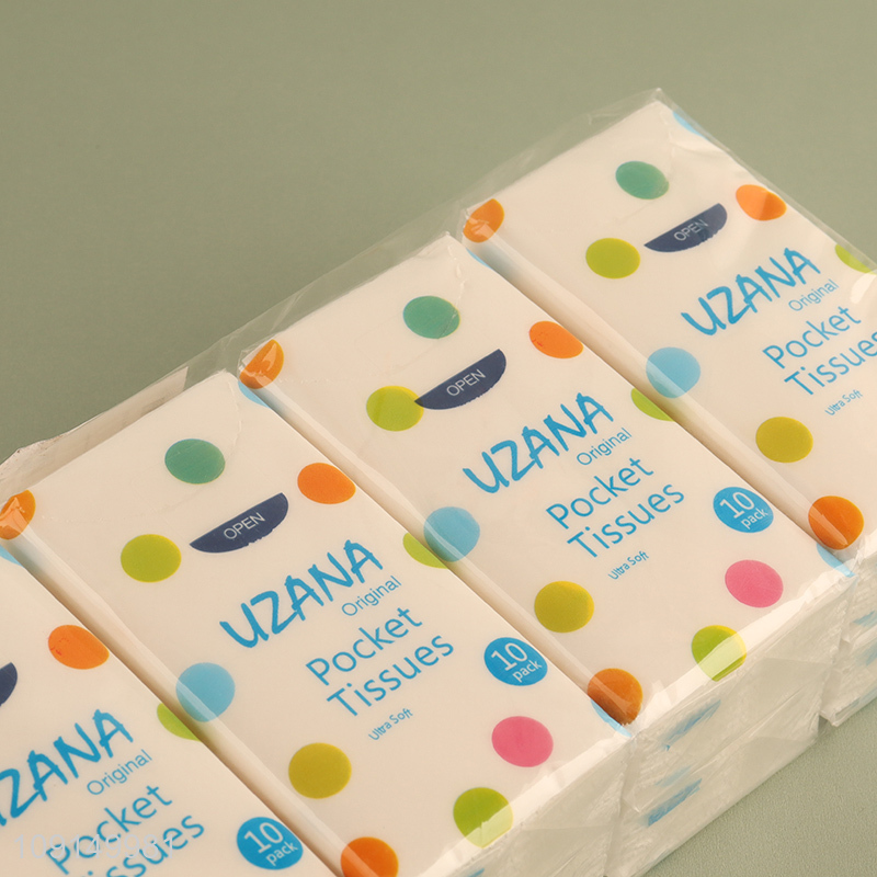 Online Wholesale 10 Pack 3-Ply Ultra Soft Paper Napkins Disposable Napkins