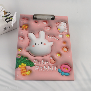 New Product A4 Cartoon Printed MDF Clip Board for School Classroom Student